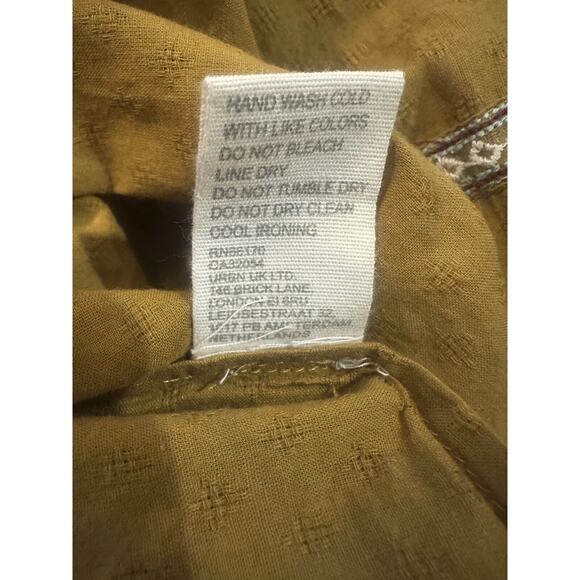 Anthropologie Forever that Girl Embroidered Floral Peasant Blouse Anthro Size 6 - Picture 12 of 13